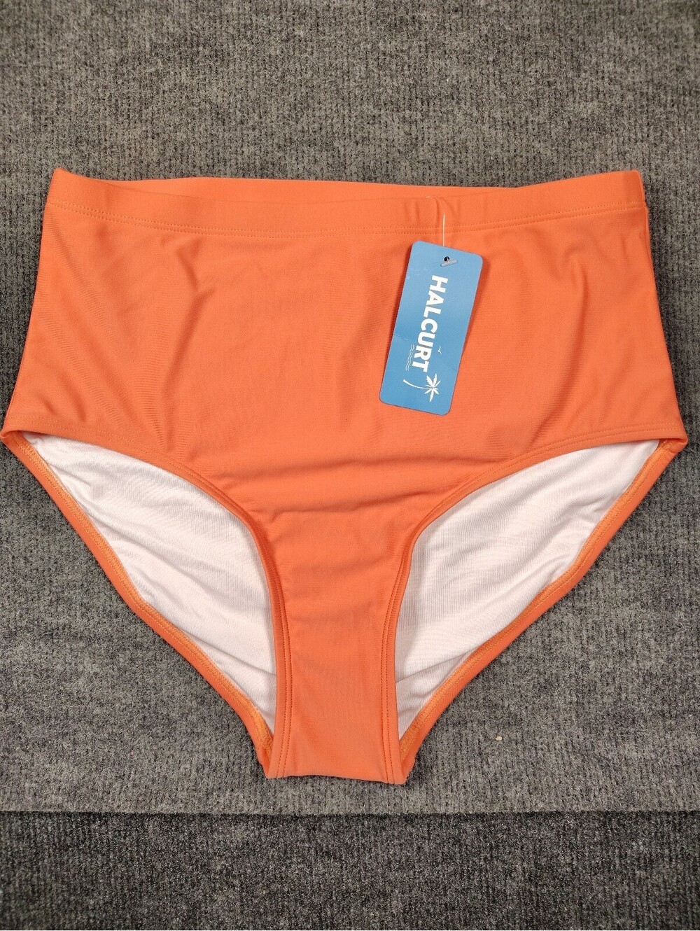 Halcurt Coral High-Waisted Women's Swim Bottoms - New with Tags